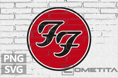 Foo Fighters Logo – Gráfico Vector Para Sublimados