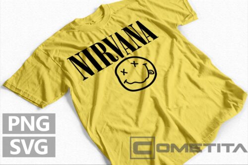 Vector de Logo de Nirvana Smiley