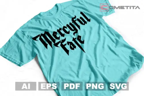 Plantilla de Logo de Mercyful Fate Para Imprimir y Sublimar (AI, EPS, SVG, PNG y PDF)