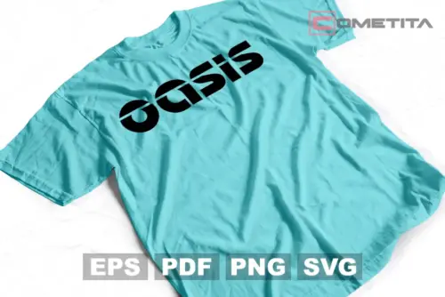 Plantilla de Logo de Oasis Para Imprimir y Sublimar (AI, EPS, SVG, PNG y PDF)